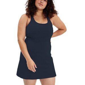 Girlfriend Collective Navy Workout Dress (S)